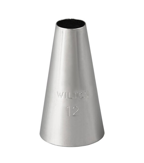 Wilton 1ct Round Stainless Steel Decorating Tip, , hi-res, image 17