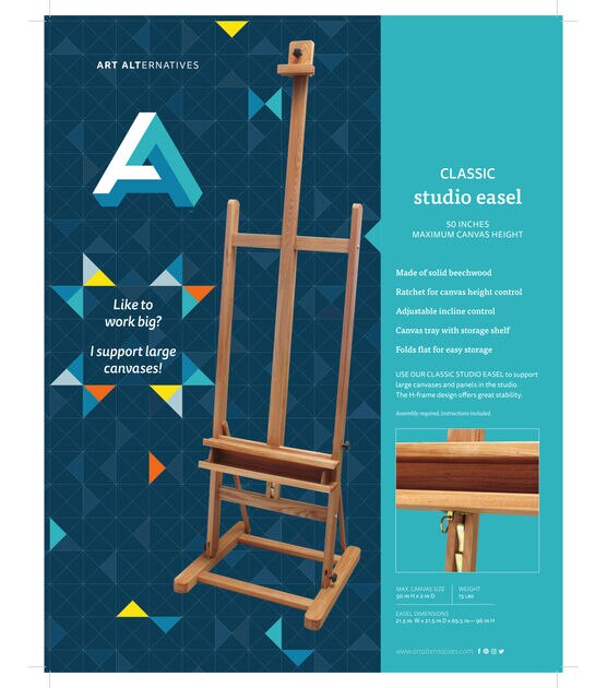 Studio Easel Stand, , hi-res, image 5