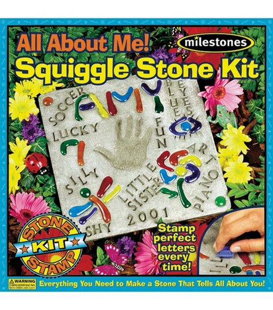 Mosaic Stepping Stone Kit All About Me Squiggle