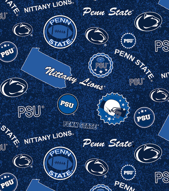 Penn State University Nittany Lions Cotton Fabric Home State, , hi-res, image 2
