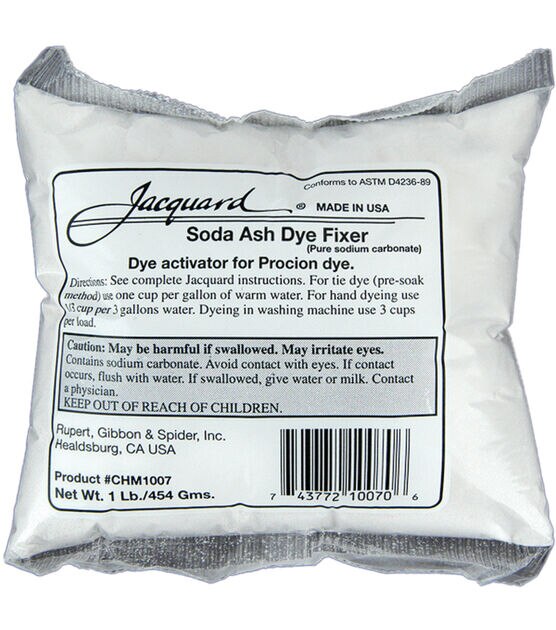 Jacquard 1lb Soda Ash Fabric Dye Fixer