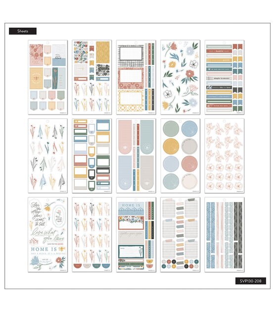 580pc Homesteader Happy Planner Stickers, , hi-res, image 4