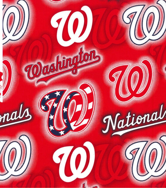 Fabric Traditions MLB Cotton Fabric Washington Nationals Dot