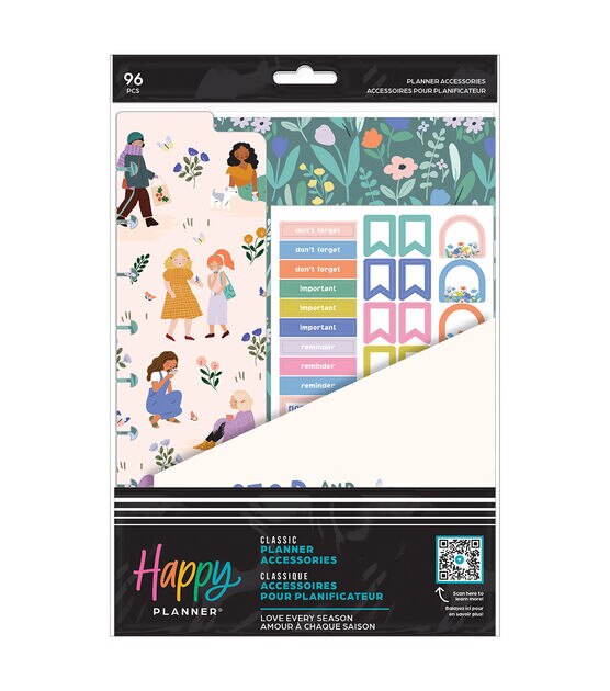 Happy Planner 20 Sheet Squad Goals Classic Planner Accessory Pack, , hi-res, image 2