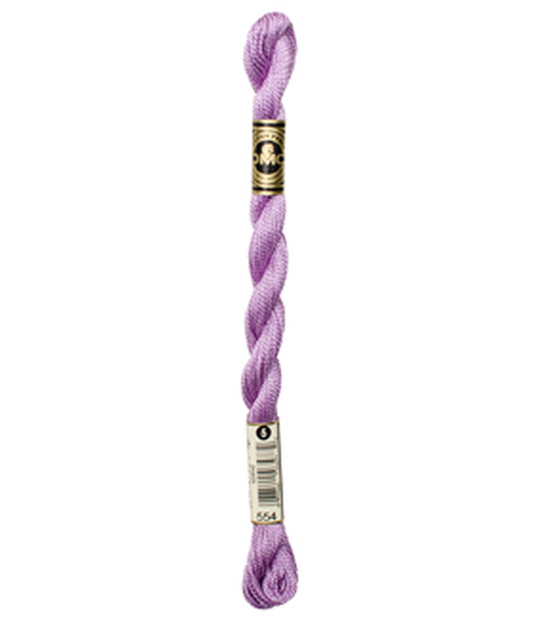 DMC Pearl Cotton Thread 27 Yds Size 5, Light Violet/554, hi-res