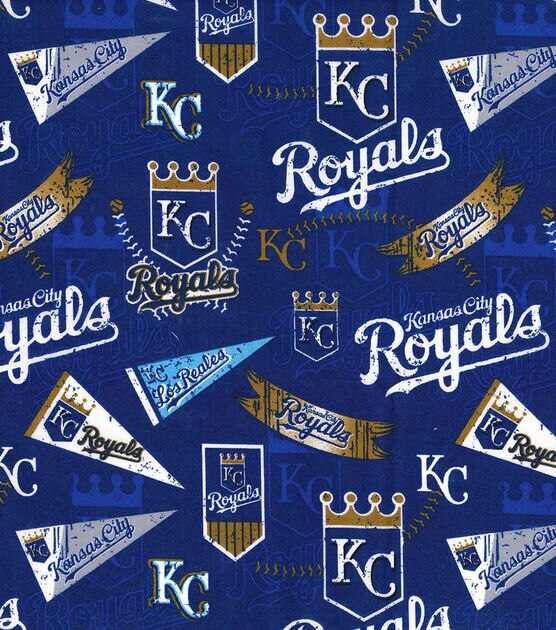 Fabric Traditions Kansas City Royals Cotton Fabric Vintage, , hi-res, image 2