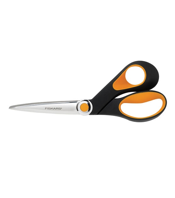 Fiskars Softgrip RazorEdge Bent Scissors 8" Right Handed