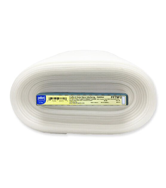 Pellon FF79F2 Flex Foam 2 Sided Fusible Interfacing, 20" x 10 yard board