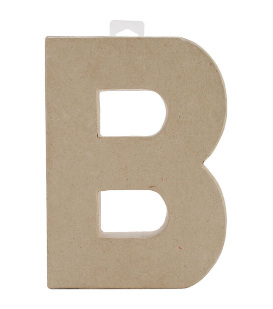 Darice 8'' Paper Mache Alphabet Letters, , hi-res, image 1
