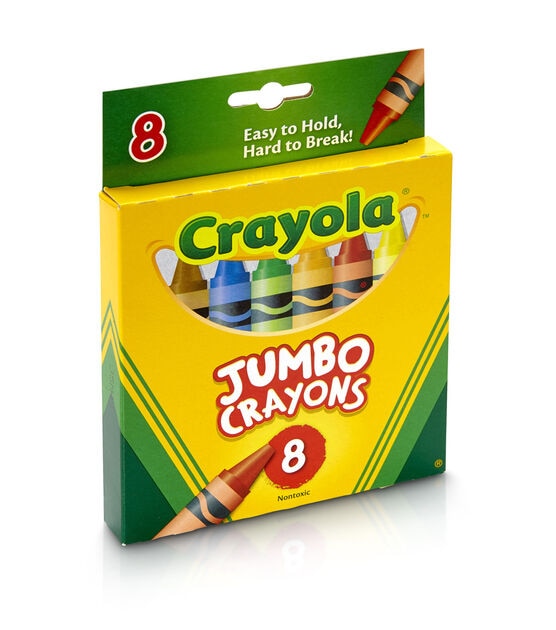 Crayola 8ct Multicolor Jumbo Crayons, , hi-res, image 3