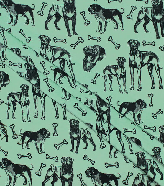 Best in Show Dogs Super Snuggle Flannel Fabric, , hi-res, image 2