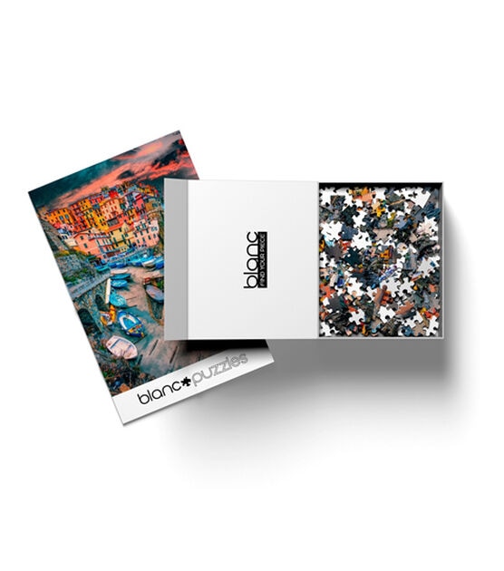 Buffalo Games 20" x 27" Blanc Cinque Terre Skies Jigsaw Puzzle 1000pc, , hi-res, image 2