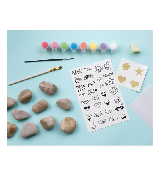 Creativity For Kids Hide & Seek Rock Painting Kit, , hi-res, image 2