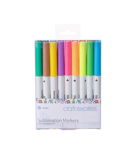 Craft Express Joy Sublimation Markers 18pk