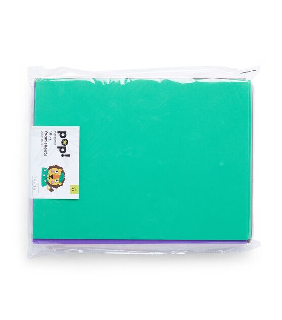 6 x 9 Primary Foam Sheets 50pc by POP!