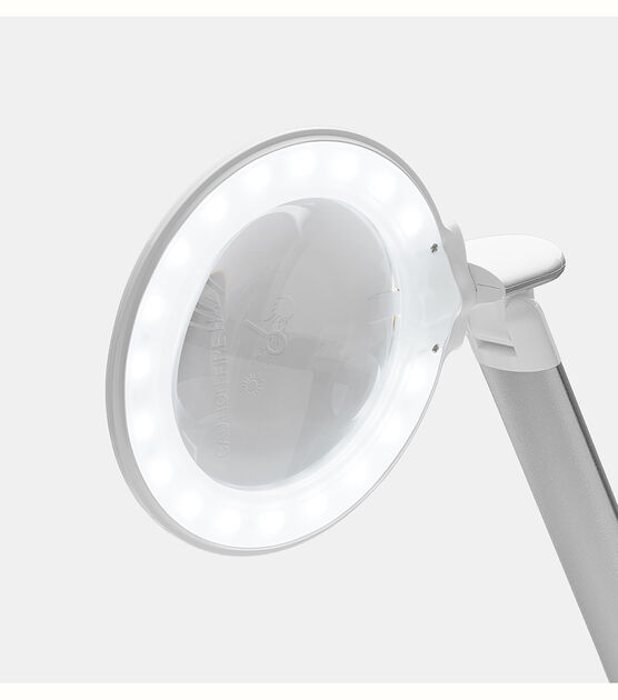 The Daylight Company LED Halo Table Magnifying Lamp, , hi-res, image 2