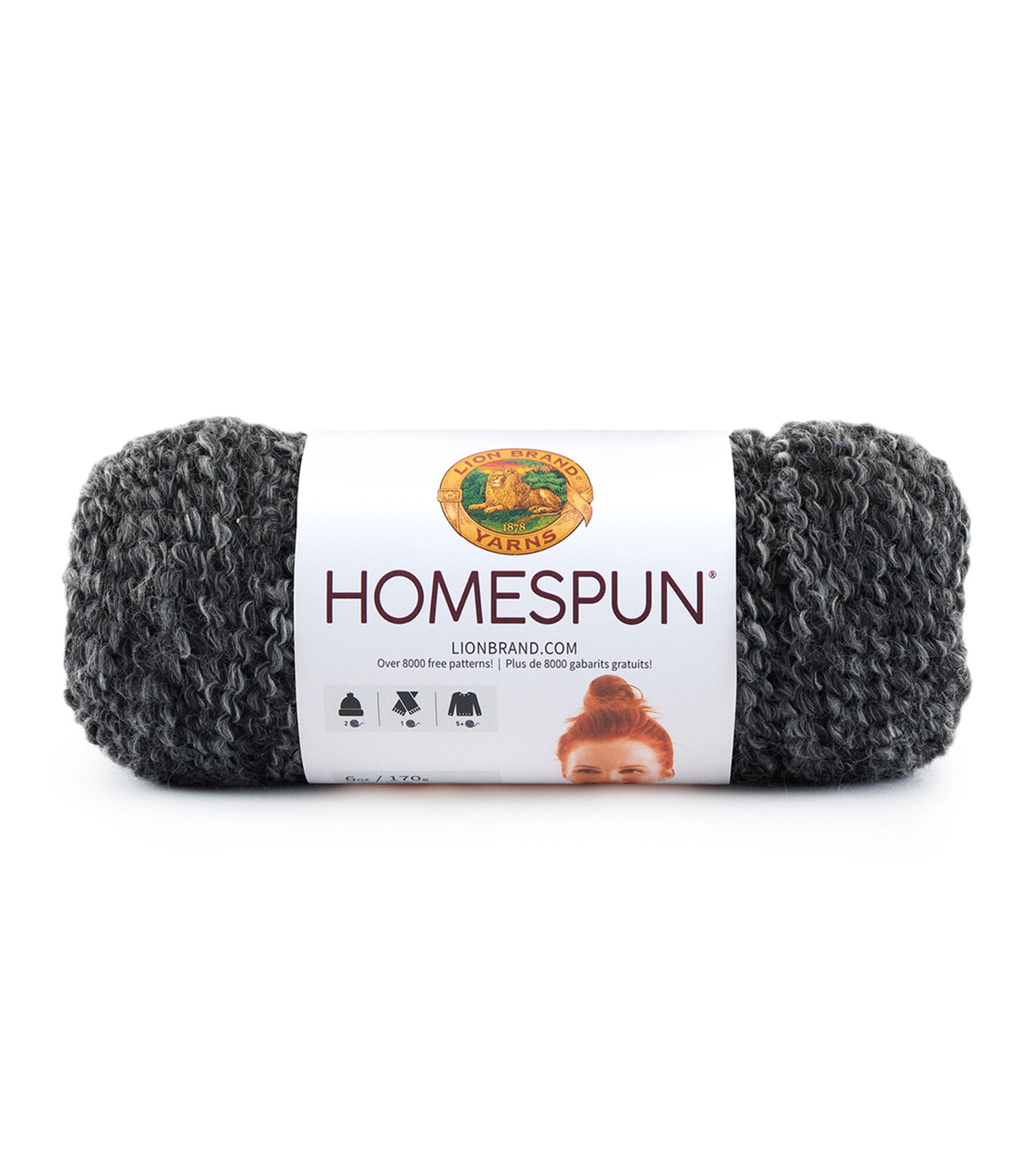 Lion Brand Homespun 185yds Bulky Acrylic Blend Yarn, Edwardian, hi-res