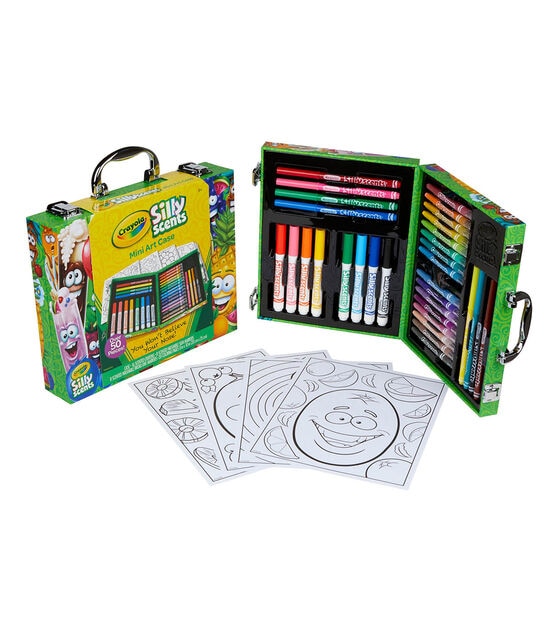 Crayola 52ct Silly Scents Inspiration Art Case Kit, , hi-res, image 2