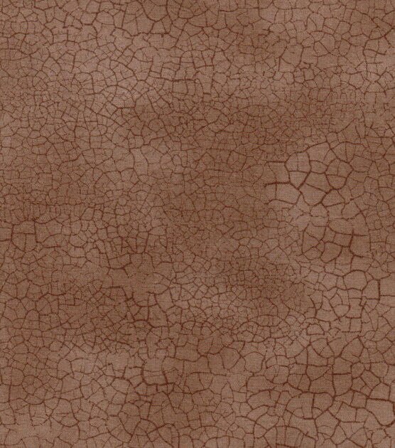 Brown Cracked Quilt Cotton Fabric by Keepsake Calico