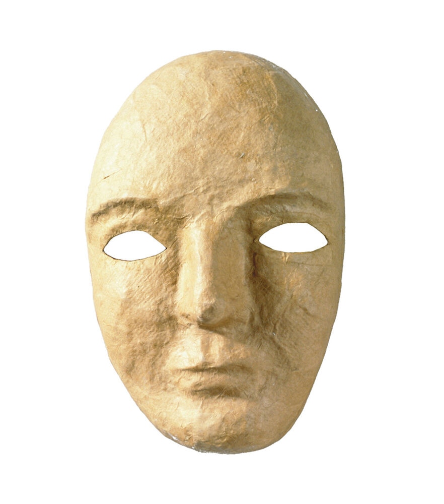 Make a paper mache mask
