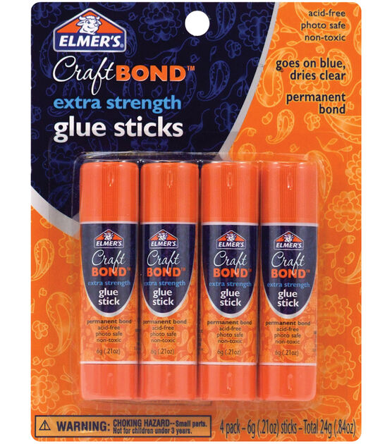 Elmer's Extra Strength Glue Sticks 4 pk