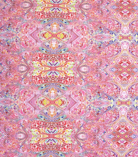 Multicolor Kaleidoscope Quilt Cotton Fabric by Keepsake Calico