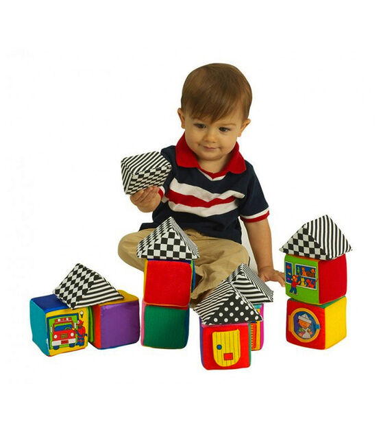 Small World Toys 16ct Knock Knock Blocks Set, , hi-res, image 2