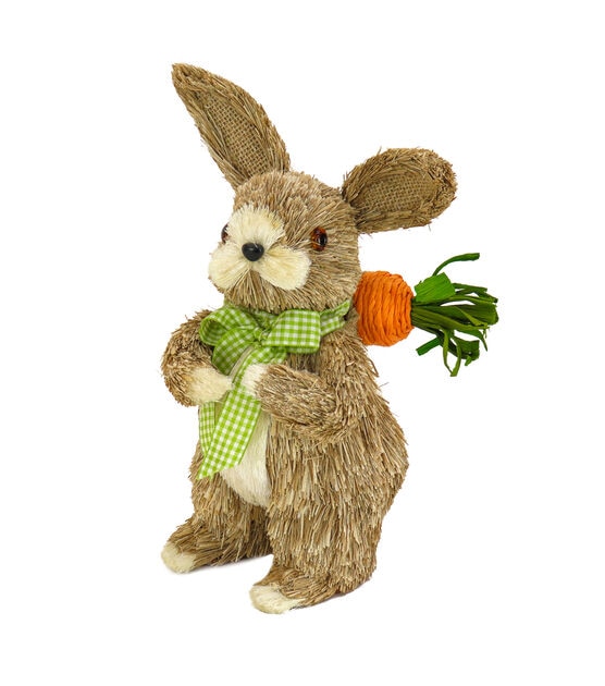 National Tree 10" Bunny Carrying a Carrot