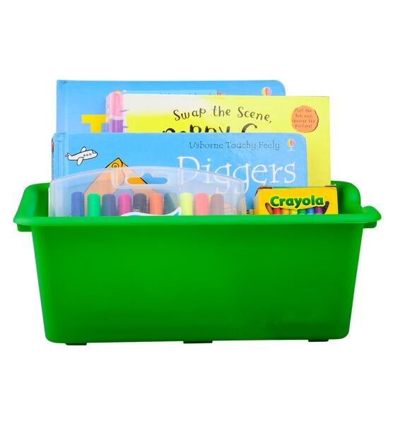 13" x 5" Plastic Rectangle Storage Bin 240g by Top Notch, , hi-res, image 7