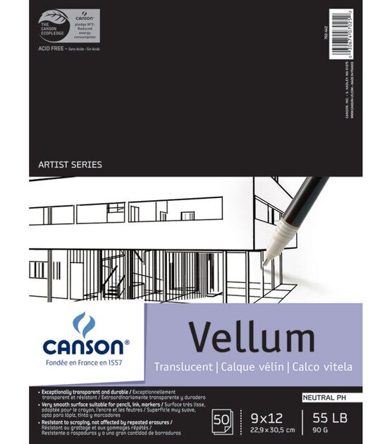 Canson - Foundation Series Disposable Palette Pad - 12 x 16