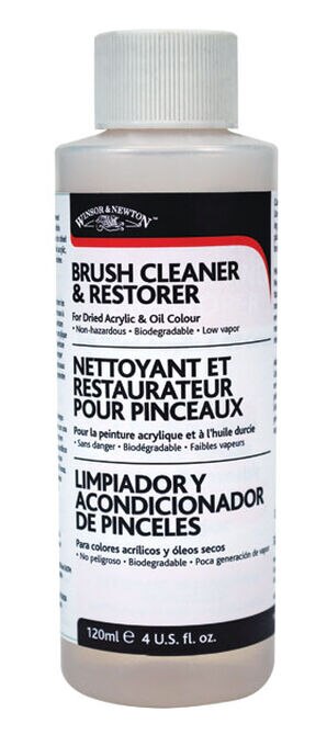 Winsor & Newton 4 fl. oz Brush Cleaner & Restorer