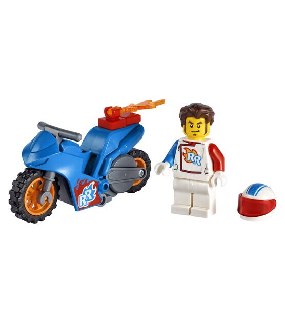 LEGO City Stuntz Rocket Stunt Bike 60298 Set, , hi-res, image 2