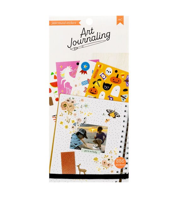 American Crafts Art Journaling Year Round Stickers