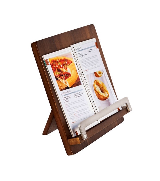 Honey Can Do 11 x 9 Acacia Tablet & Cookbook Stand