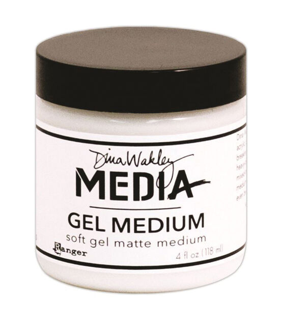 Dina Wakley Media Gel Medium Matte 4 oz