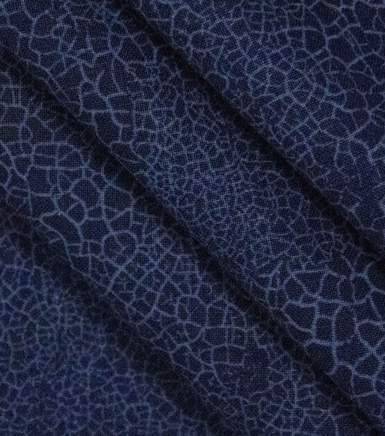 Blue Snake Blender Quilt Cotton Fabric by Keepsake Calico, , hi-res, image 3
