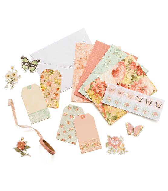 Park Lane Floral Card Kit, , hi-res, image 2