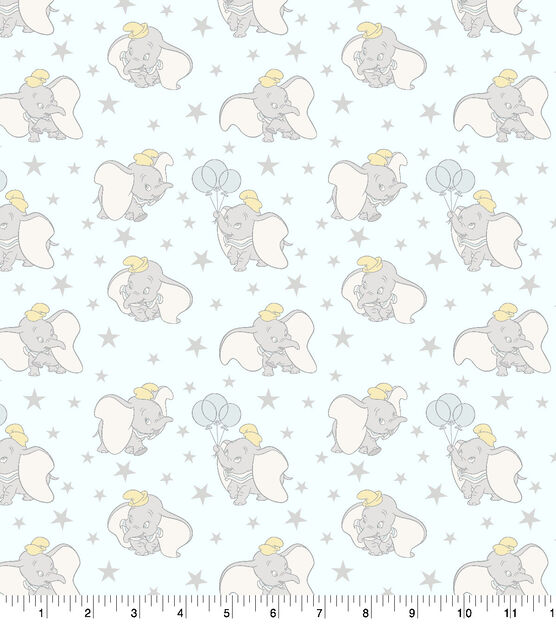 Dumbo Cotton Fabric Baby Dumbo Star