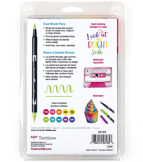 Tombow Dual Brush Pen & Other Pens For Hand Lettering Beginners