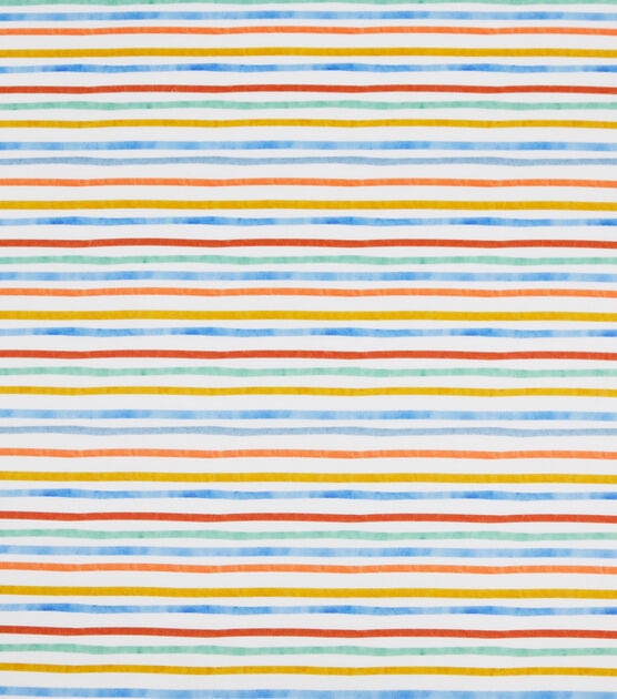 Up Up Away Striped Nursery Soft & Minky Fabric by Lil' POP!