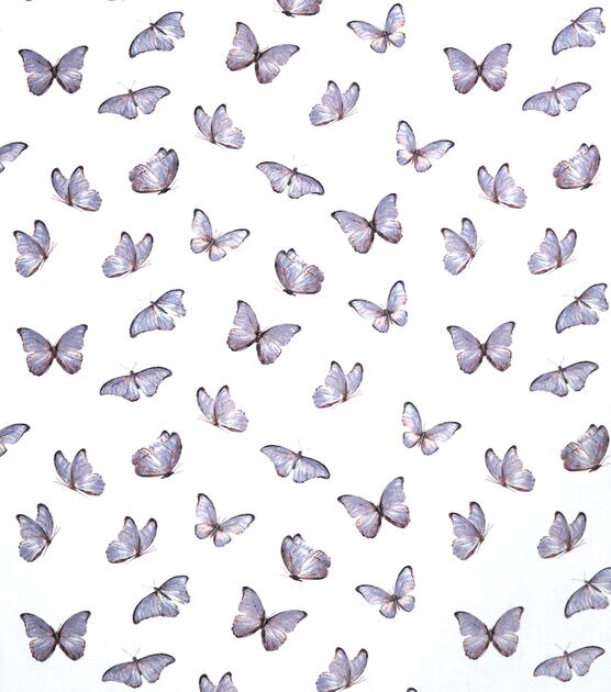Butterfly Super Snuggle Cotton Fabric