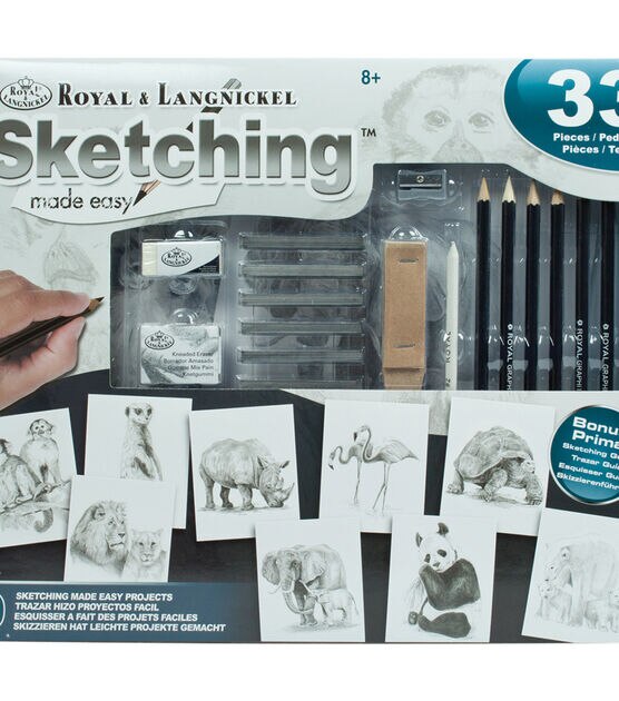Royal & Langnickel Sketching Made Easy Activity Set, , hi-res, image 2