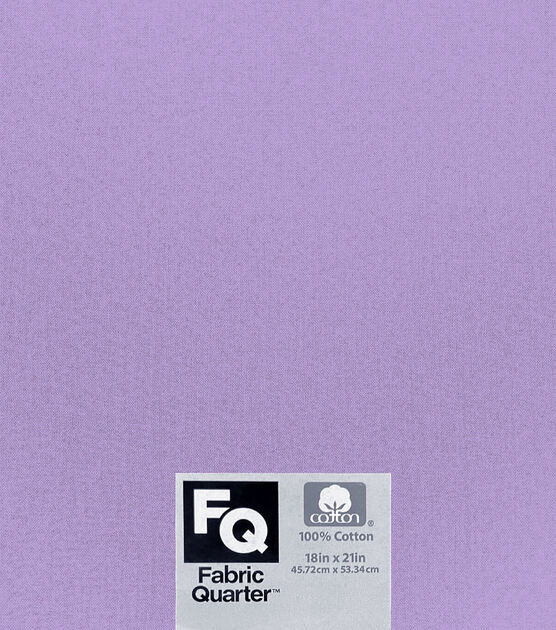 Lavender 1 Piece Cotton Fabric Quarter, , hi-res, image 2