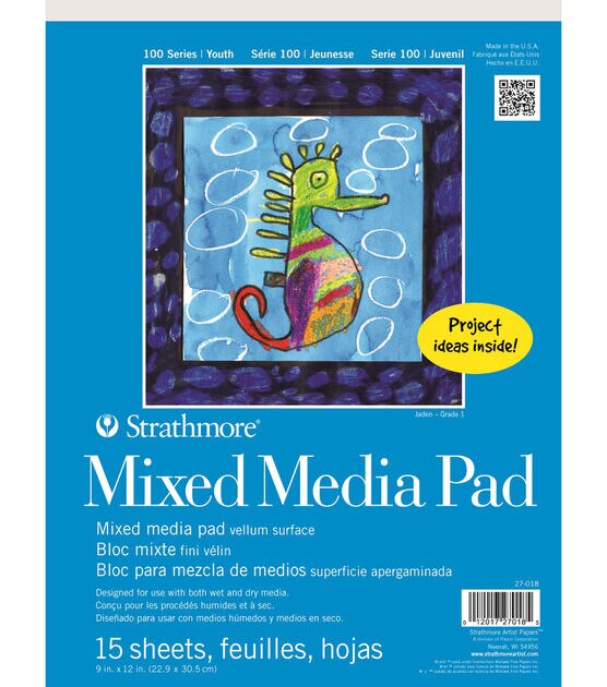 Strathmore 15 Sheet 9" x 12" Mixed Media Pads