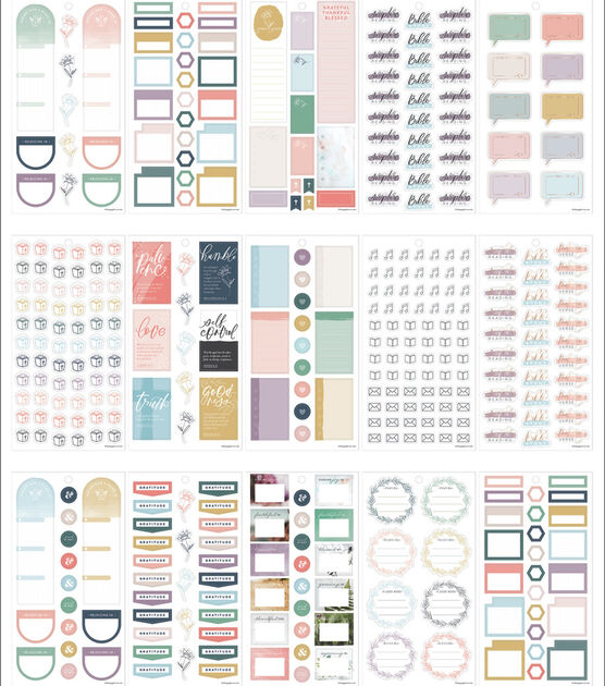791pc Faith 30 Sheet Happy Planner Stickers, , hi-res, image 3