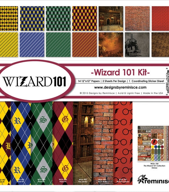 Reminisce Wizard Collection Paper Pad