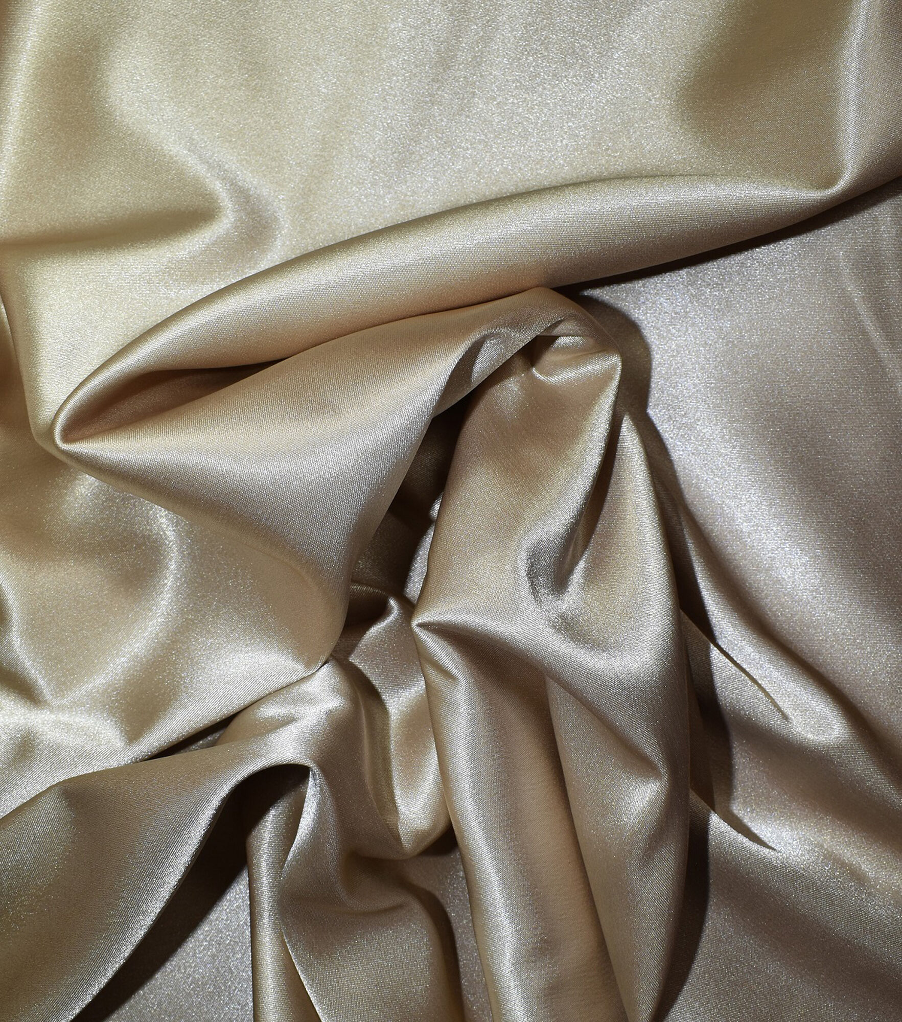 Casa Collection Stretch Satin Fabric Solids, Shifting Sand, hi-res