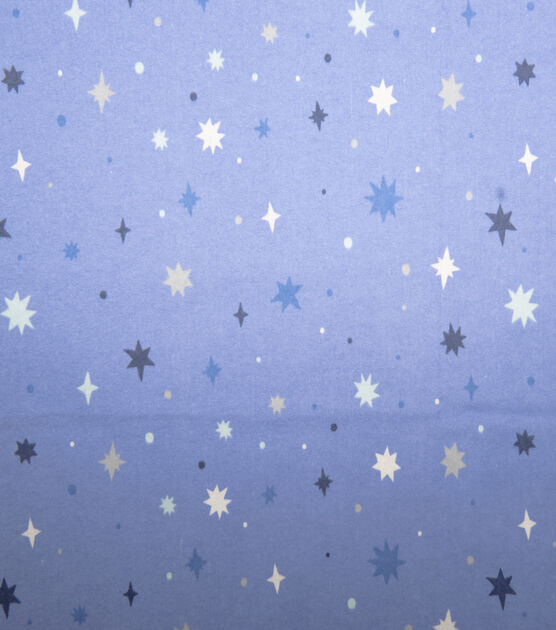 Starburst Snow Super Snuggle Flannel Fabric