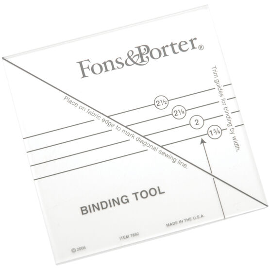 My Favorite Product, Fons & Porter Binding Tool