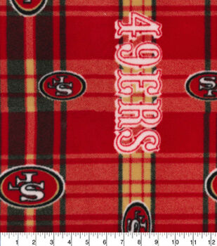 San Francisco 49ers Nfl Digital Fleece Fabric